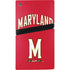 University of Maryland Collegiate Text Red PS5 Pro Console Skin